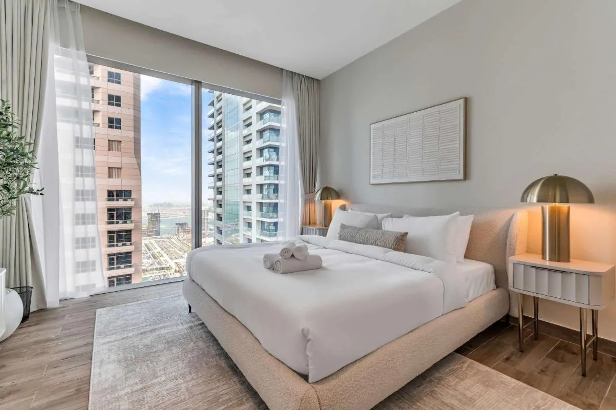 Free housekeeping visits during your stay - StayShort - 2 Bedroom Apartment in Dubai Marina with Amazing views that Sleeps 4 — صورة 3