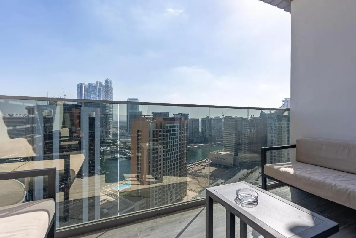 ⁨MAG318, Modern Studio Apartment with Great Amenities and Canal View, 5min Walk to Dubai Mall⁩ — صورة 14