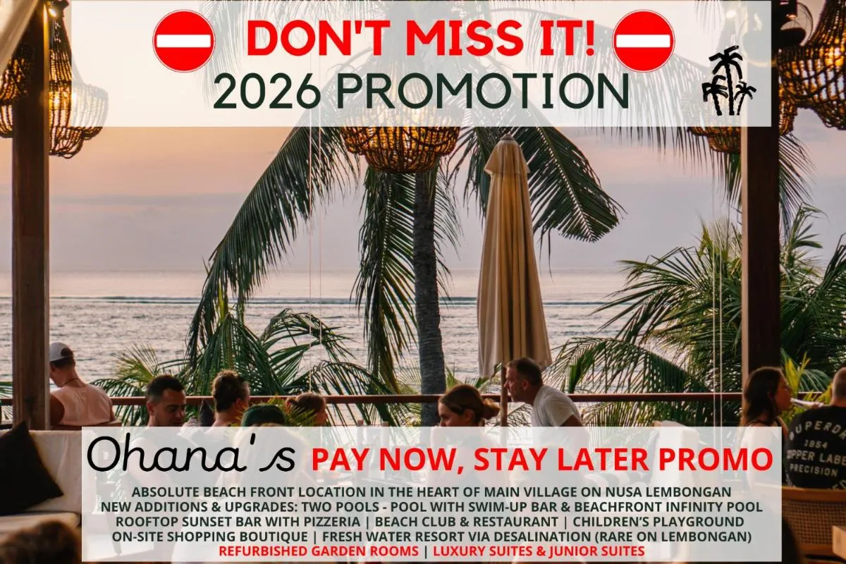 وهاناس بيتشفرونت و بيتش كلوب - بالي، إندونيسيا