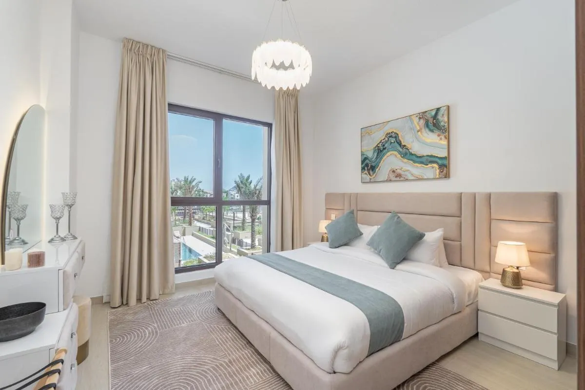Vogue Madinat Jumeirah Living Jadeel near Burj AlArab, One-Bedroom Apartment with Large Balcony and Pool View, Access to All Amenities — صورة 4