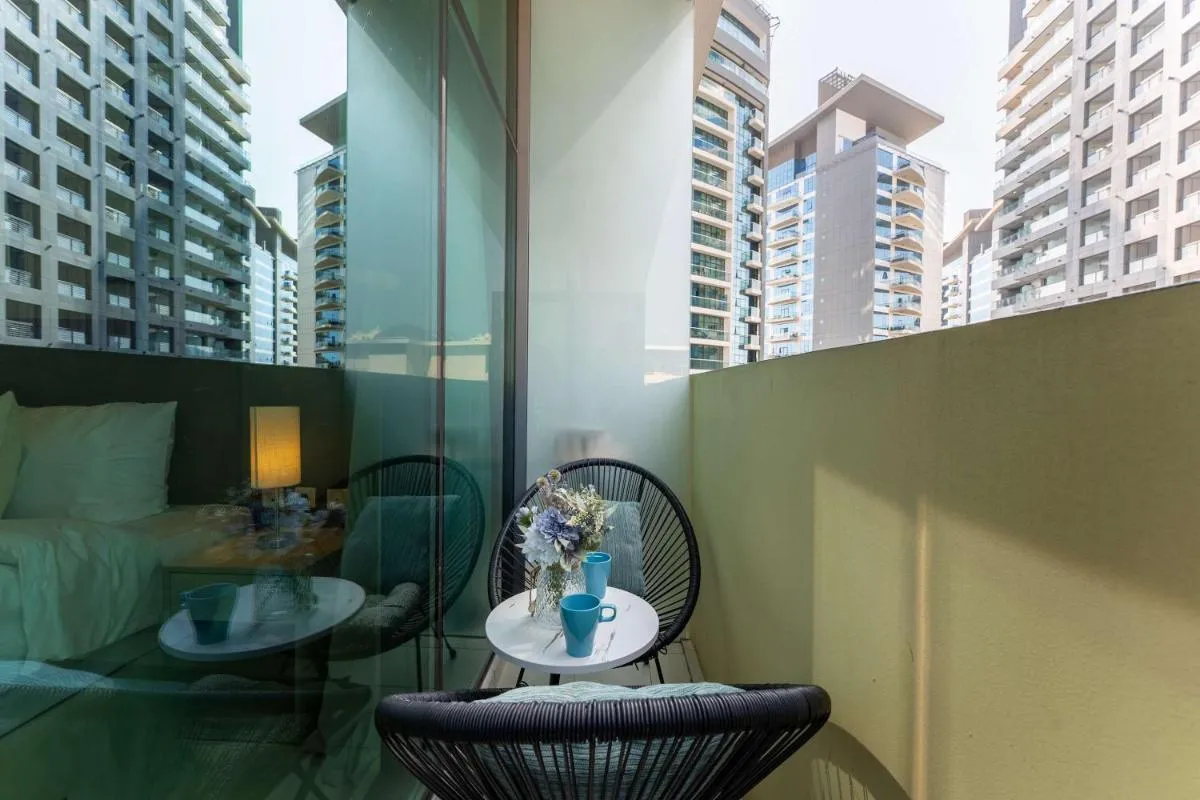 ⁨PVH - Seven Palm - Modern Studio with Beach Access near Palm Jumeirah Mall⁩ — صورة 21