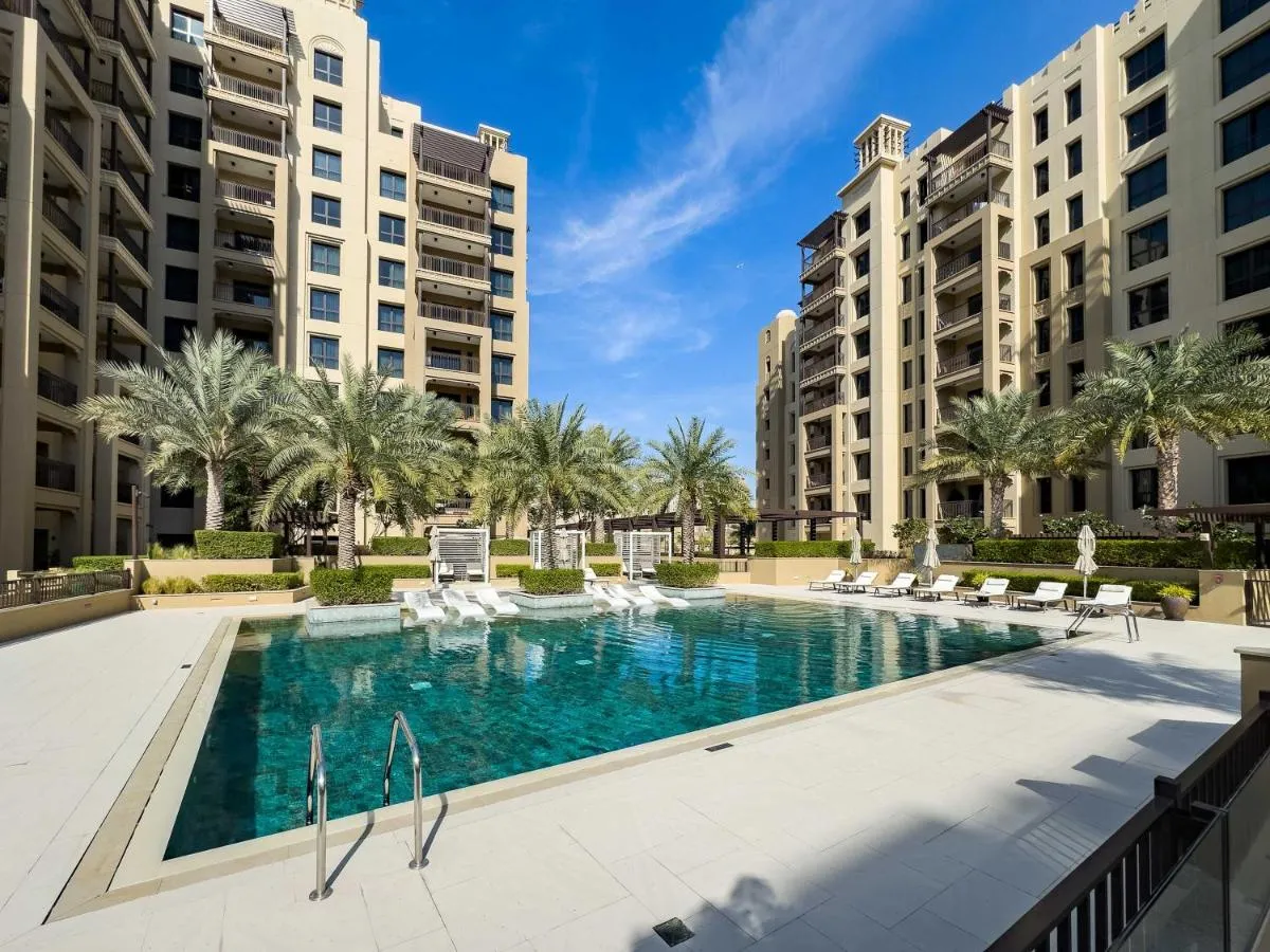 Free housekeeping visits during your stay - StayShort - Bright 1 Bedroom in Madinat Jumeirah Living that Sleeps 4 with Balcony — صورة 3