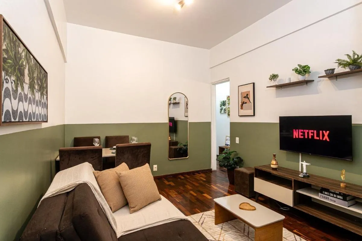 شقة 2 غرف - 8 دقائق من كوباكابانا - ريو دي جانيرو، البرازيل