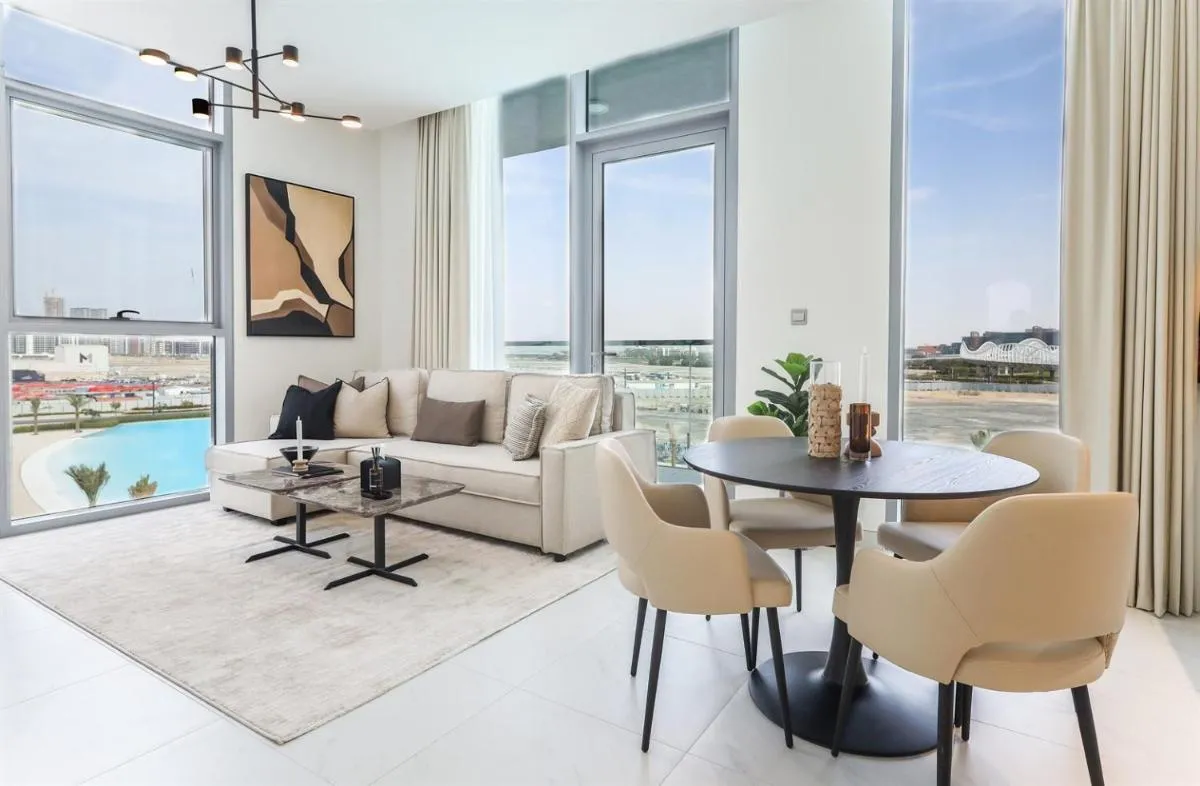 Elite LUX Holiday Homes - Lagoon View 1BR Luxury Oasis in MBR, Dubai — صورة 2