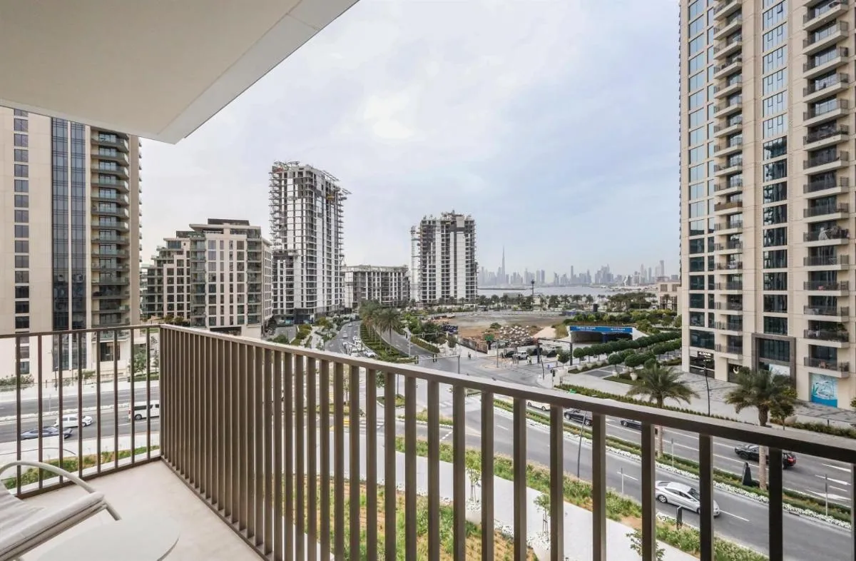 Elite LUX Holiday Homes - Dubai Creek Oasis 2BR Luxe w Burj View — صورة 3