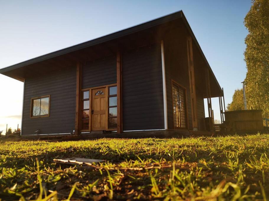 Caba�a Relmu Osorno con tinaja