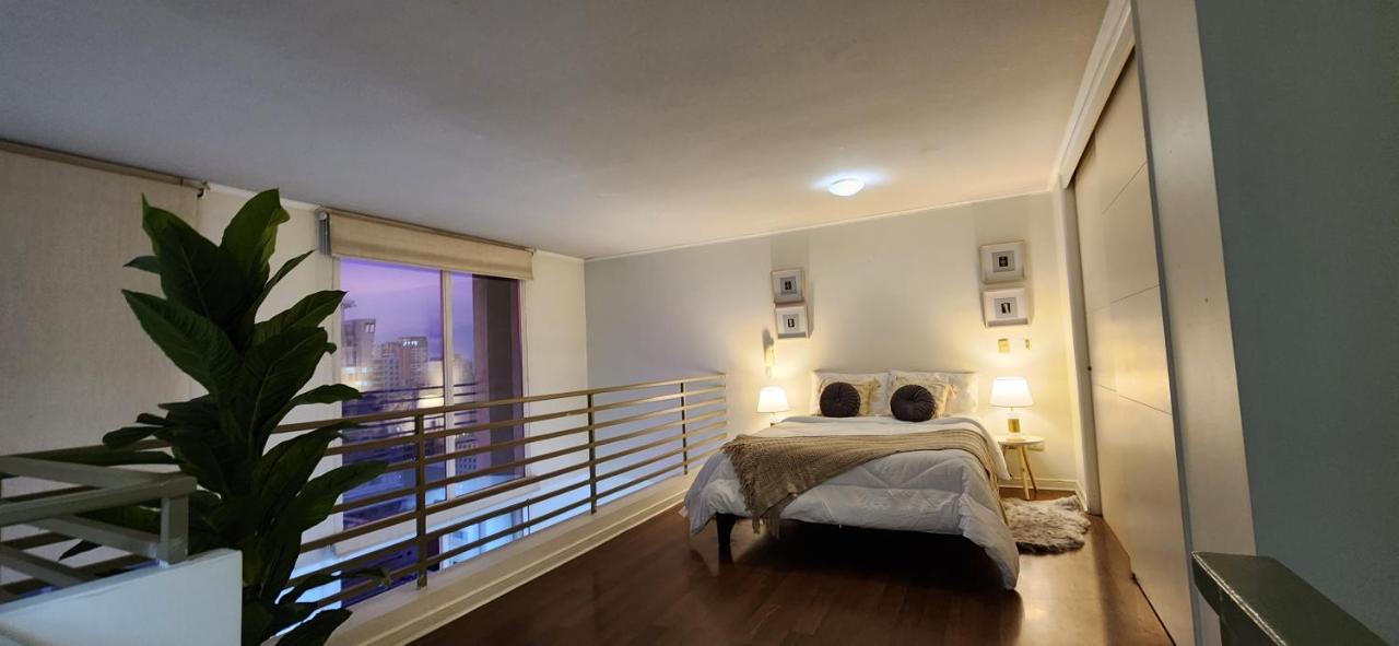 loft con vista a la ciudad