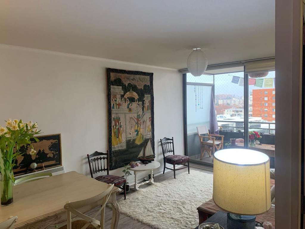 Departamento luminoso a pasos del Barrio Italia con vista a la cordillera