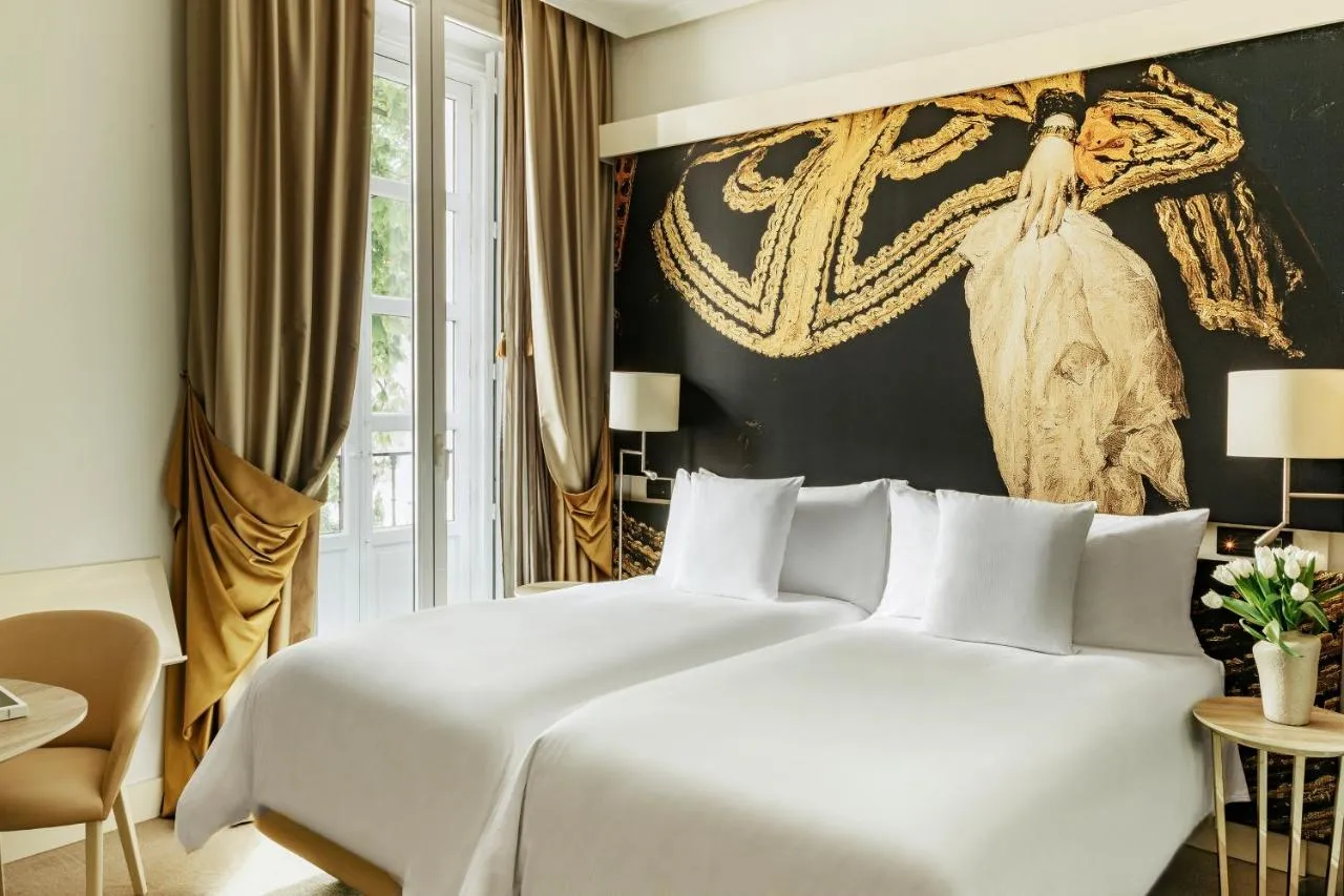 Une image de la chambre du Palais des Duques Gran Meliá.