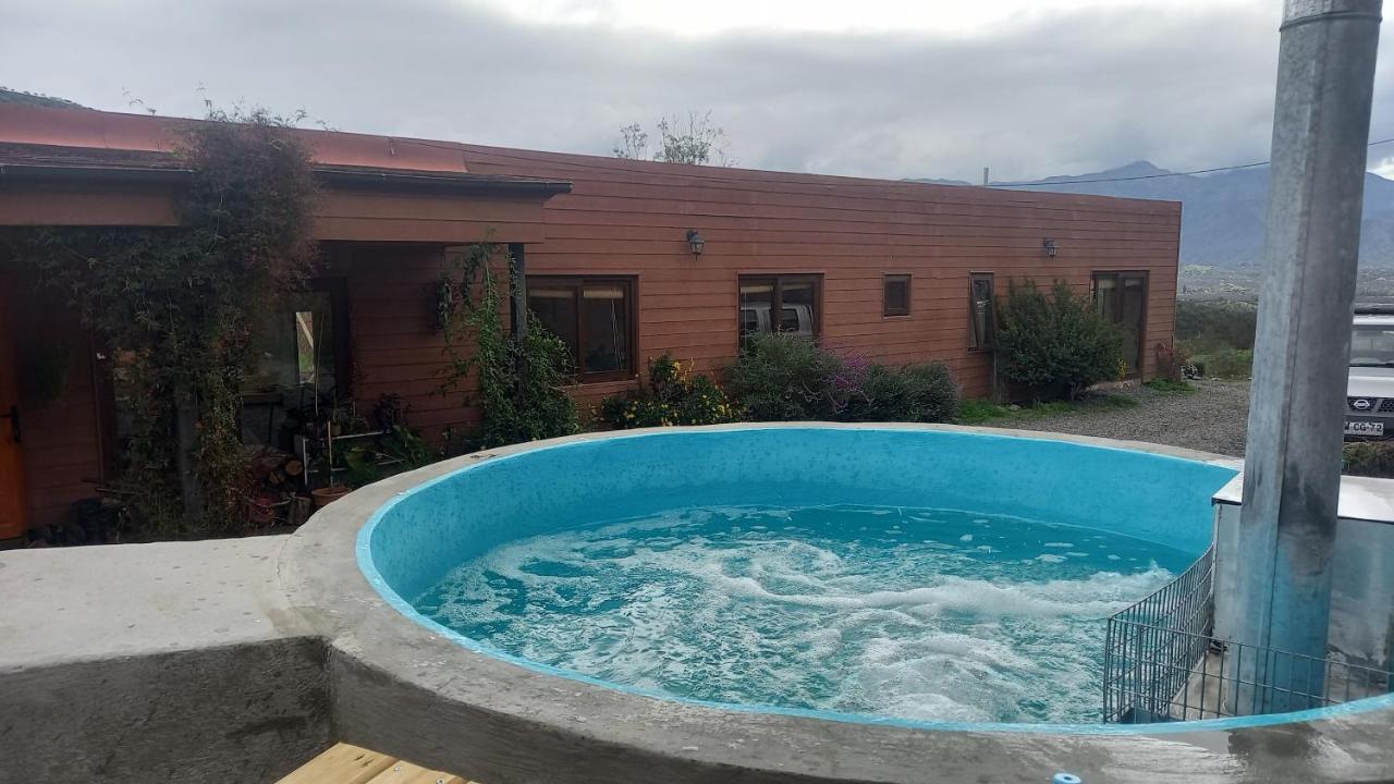 Casa con linda vista de monta�a y tinaja