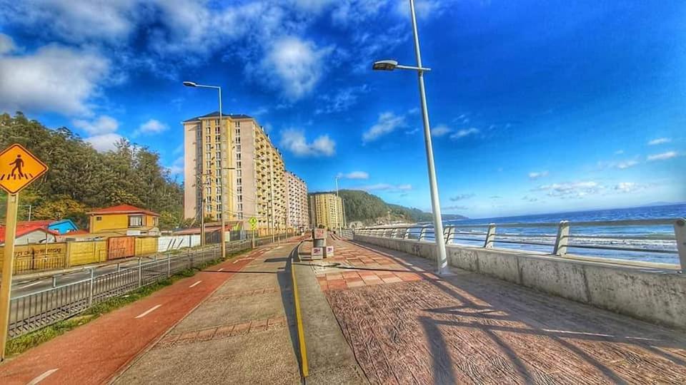 Departamento vista PANORAMICA Playa Bellavista Tome