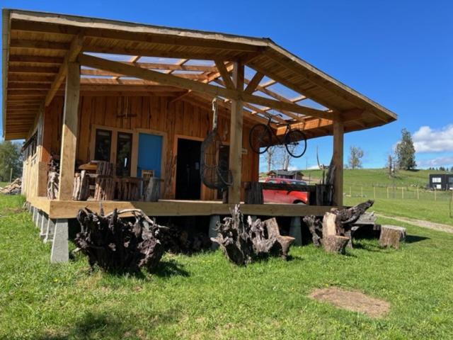 Preciosa caba�a pet friendly con vista a volcanes Villarica y Choshuenco, cerca Termas