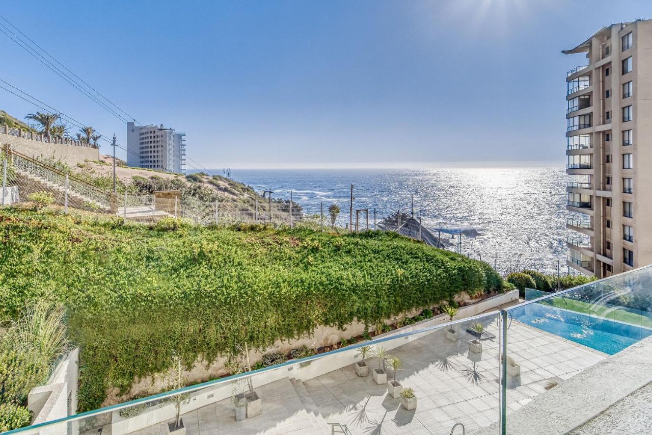 Estupendo depto con vista al mar en Av Cornisa