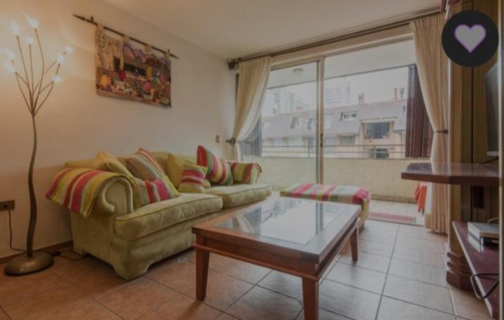 AMPLIO DEPARTAMENTO AMOBLADO SANTIAGO CHILE