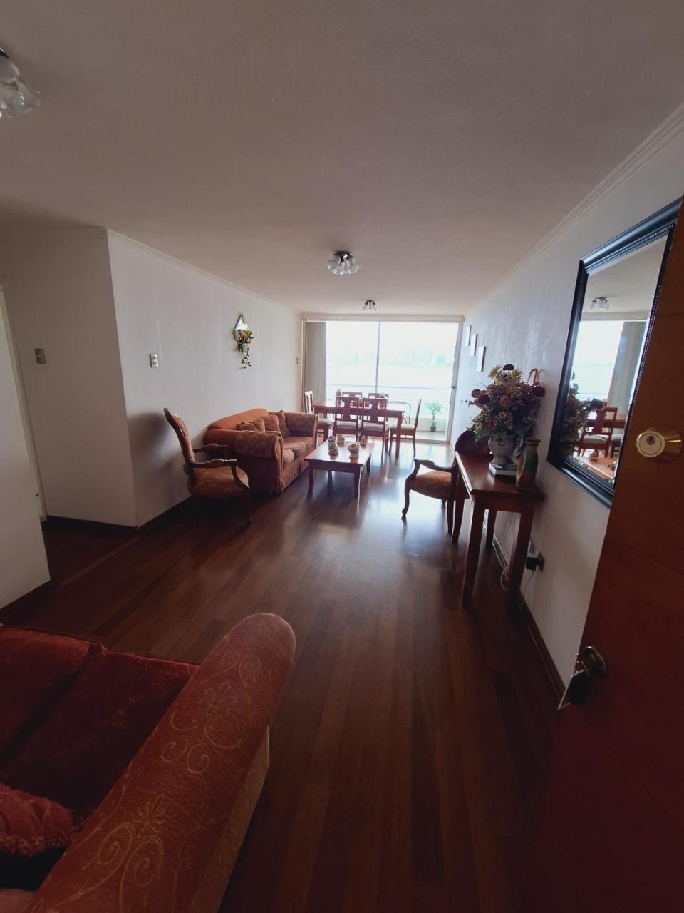 Maravillosa vista depto.frente al mar