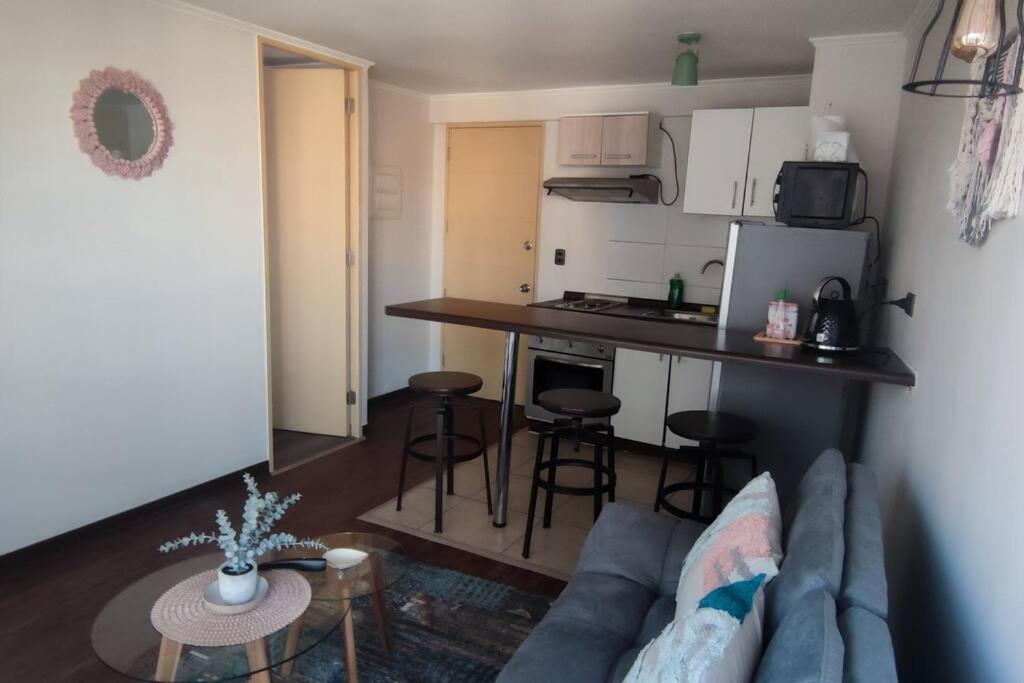 Lindo depto. en centro de Santiago con piscina