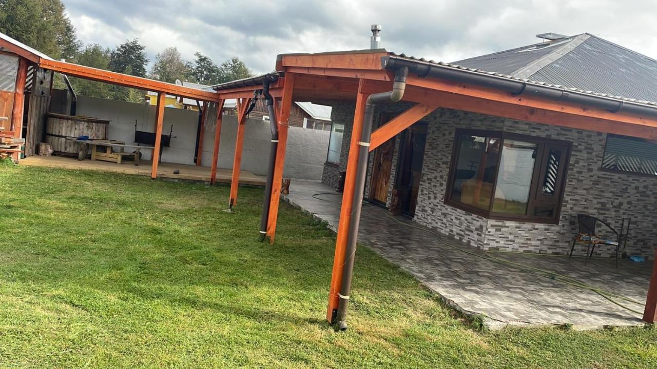 Casa vista al volcan