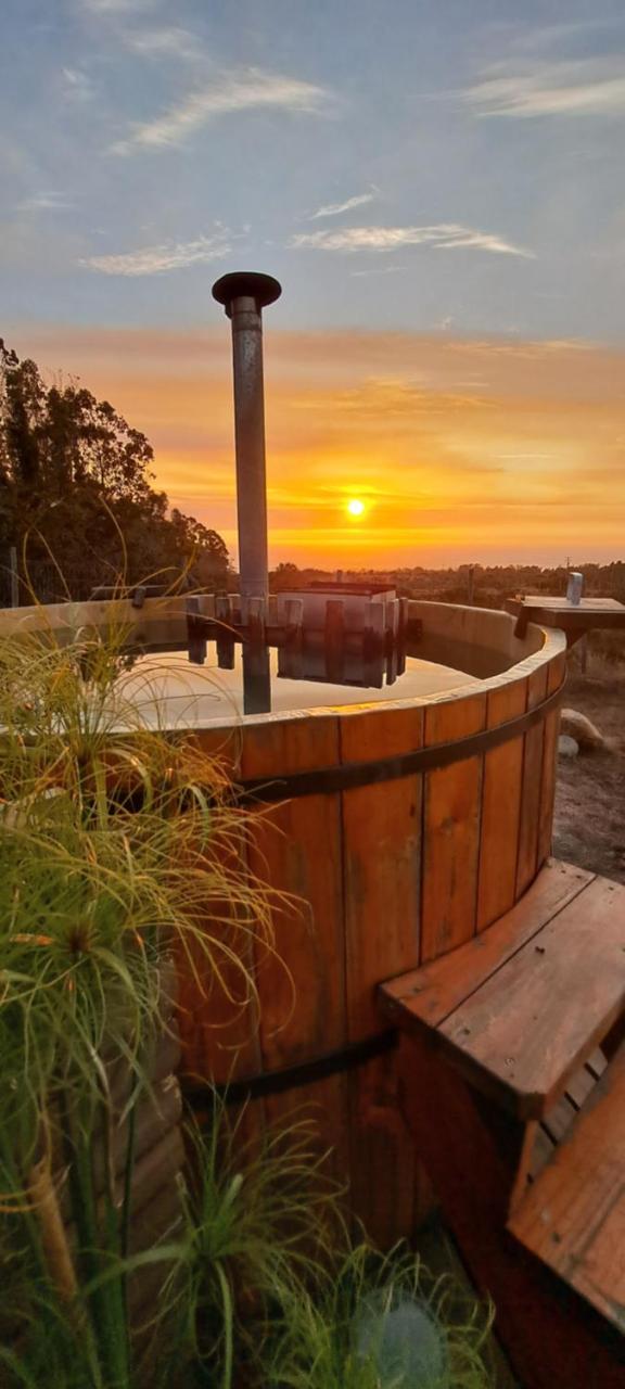 Mar y Tinaja Algarrobo Tunquen Relax Ideal Casa con Vista al Mar y Tinaja Privada