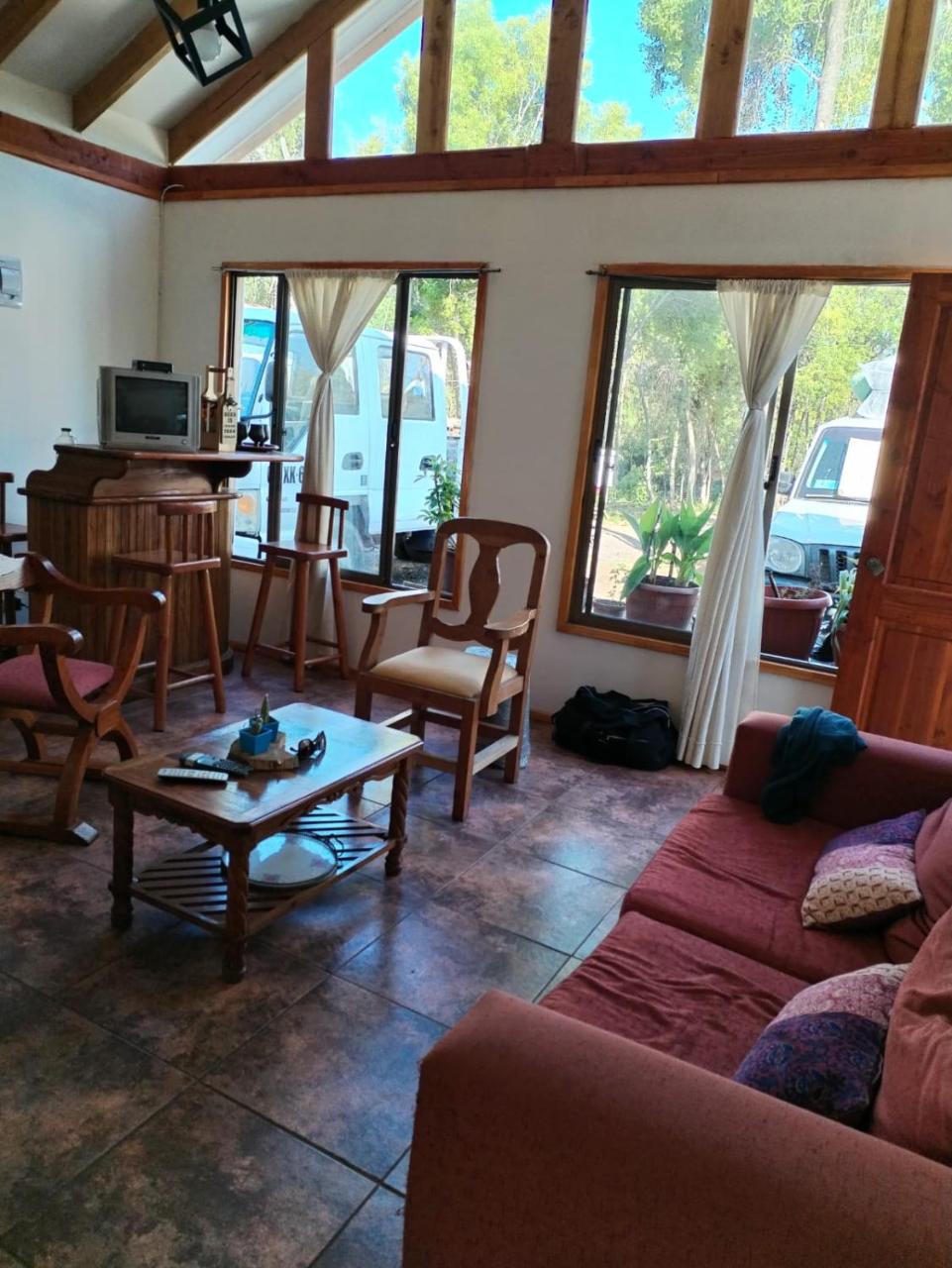 Casa de descanso con piscina camino radal