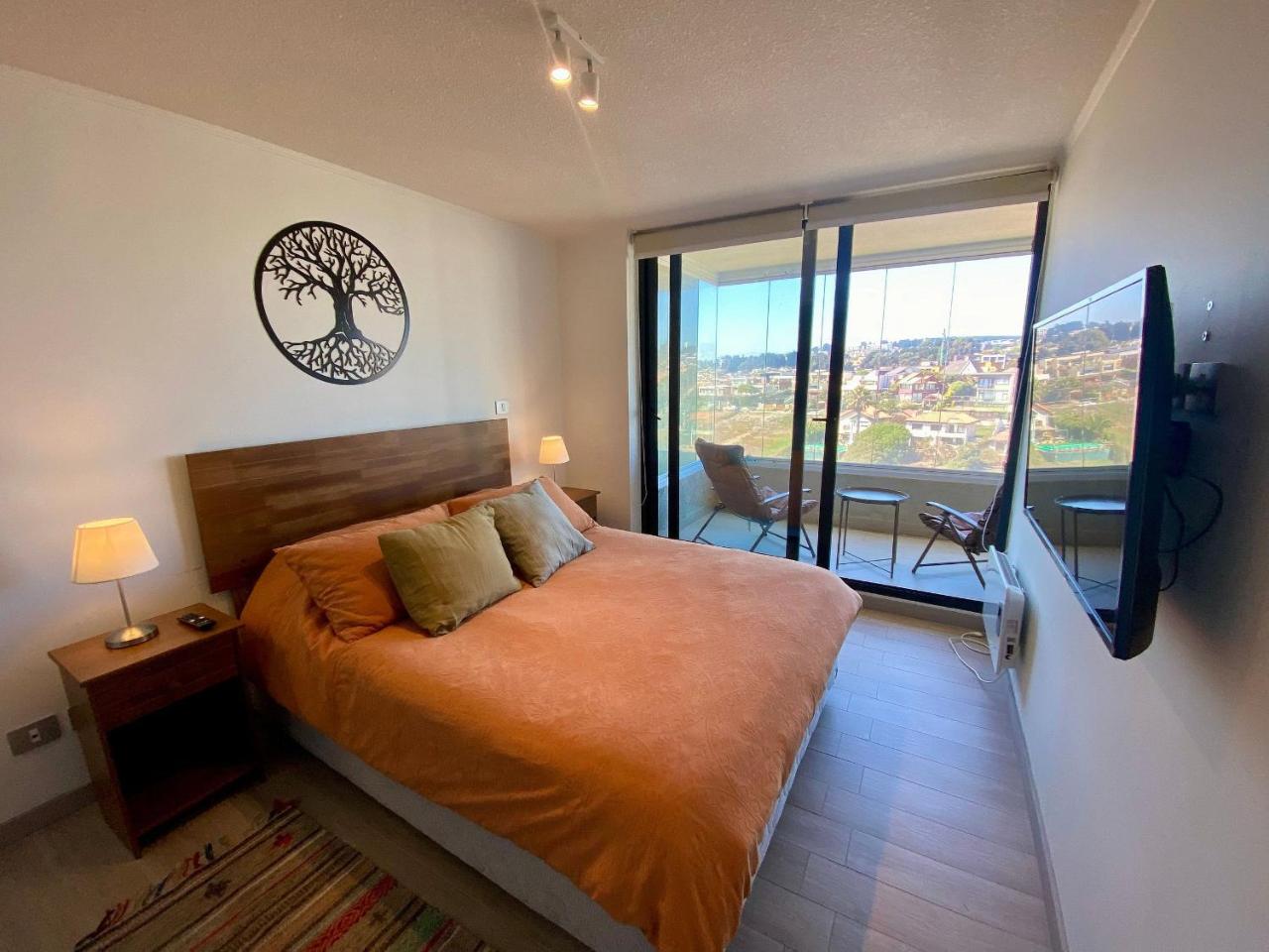 Bello y comodo depto en Costa de Montemar