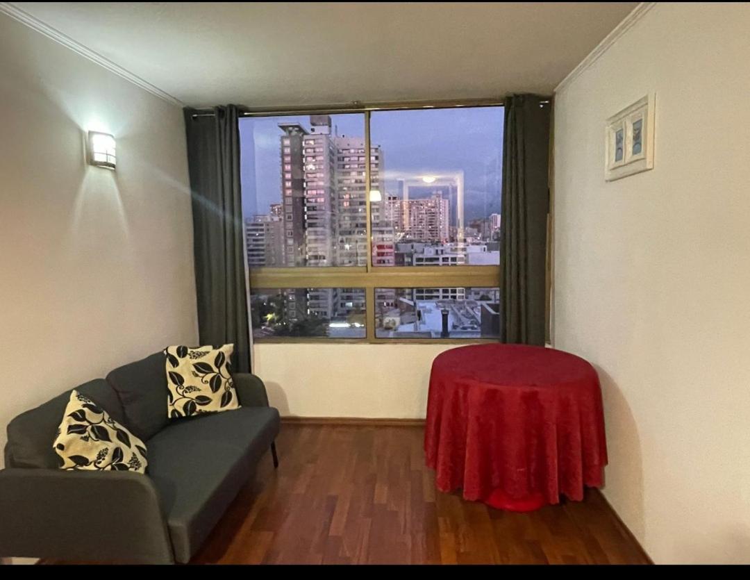 Departamento centro Santiago con estacionamiento