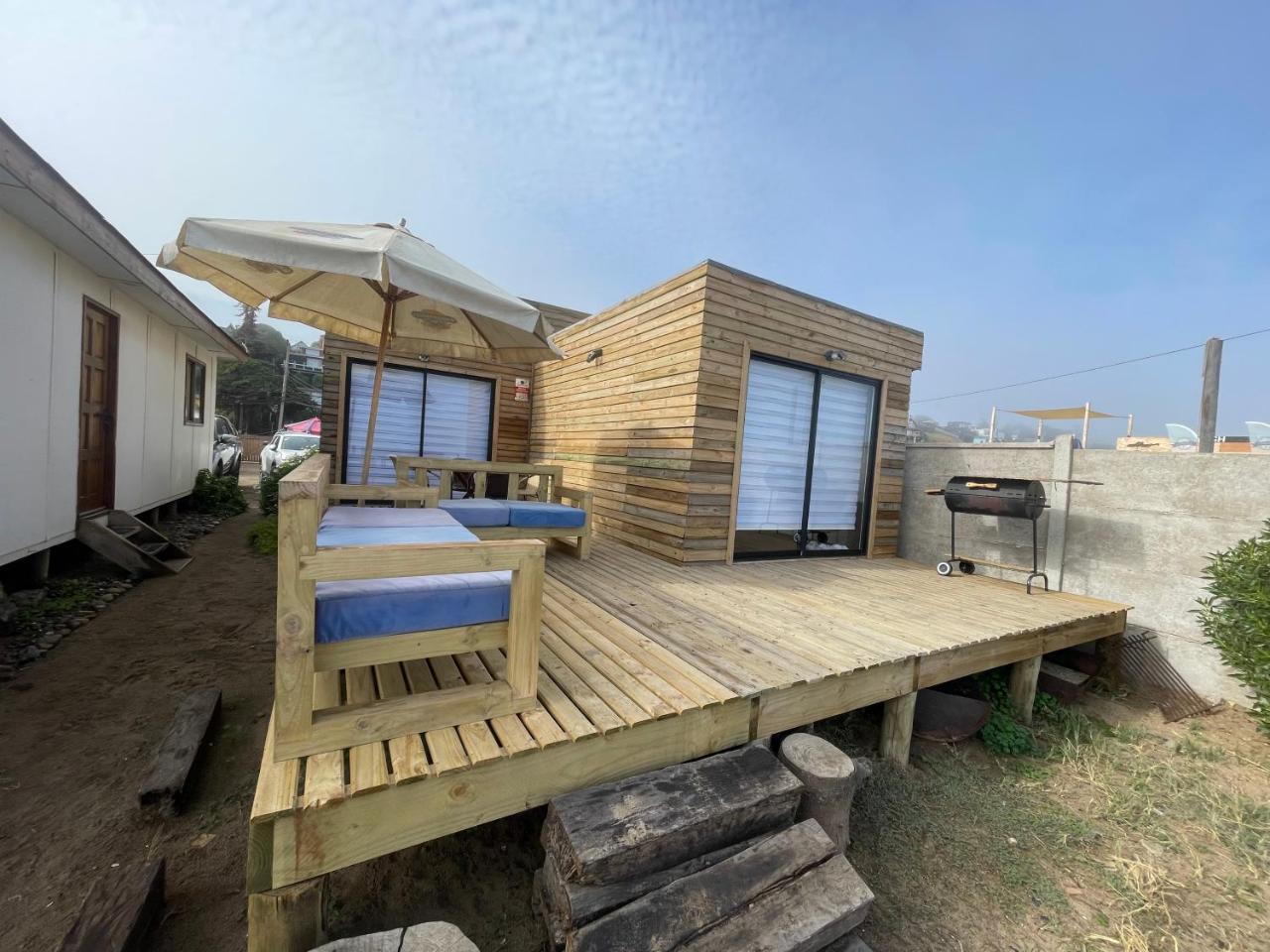 Caba�a Maitencillo frente al mar