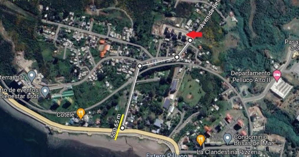 10 min del centro, 500 mt de la playa Pelluco, visita, disfruta y descansa