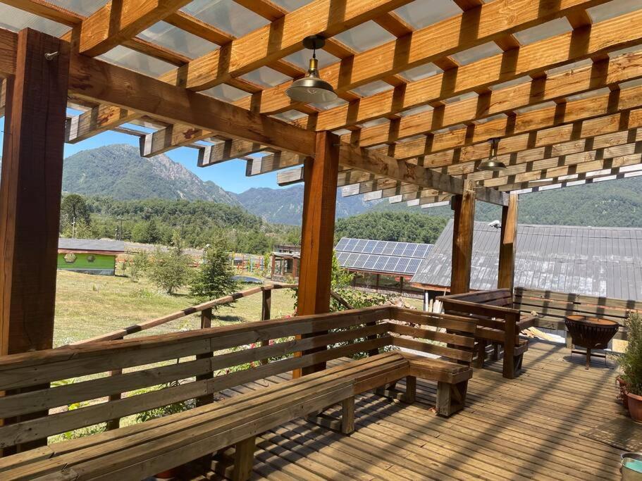 C�moda caba�a con hermosa vista