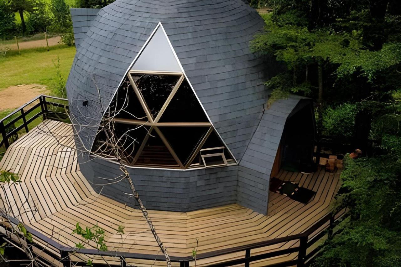 Hermoso domo en altura entre el bosque nativo + tinaja privada