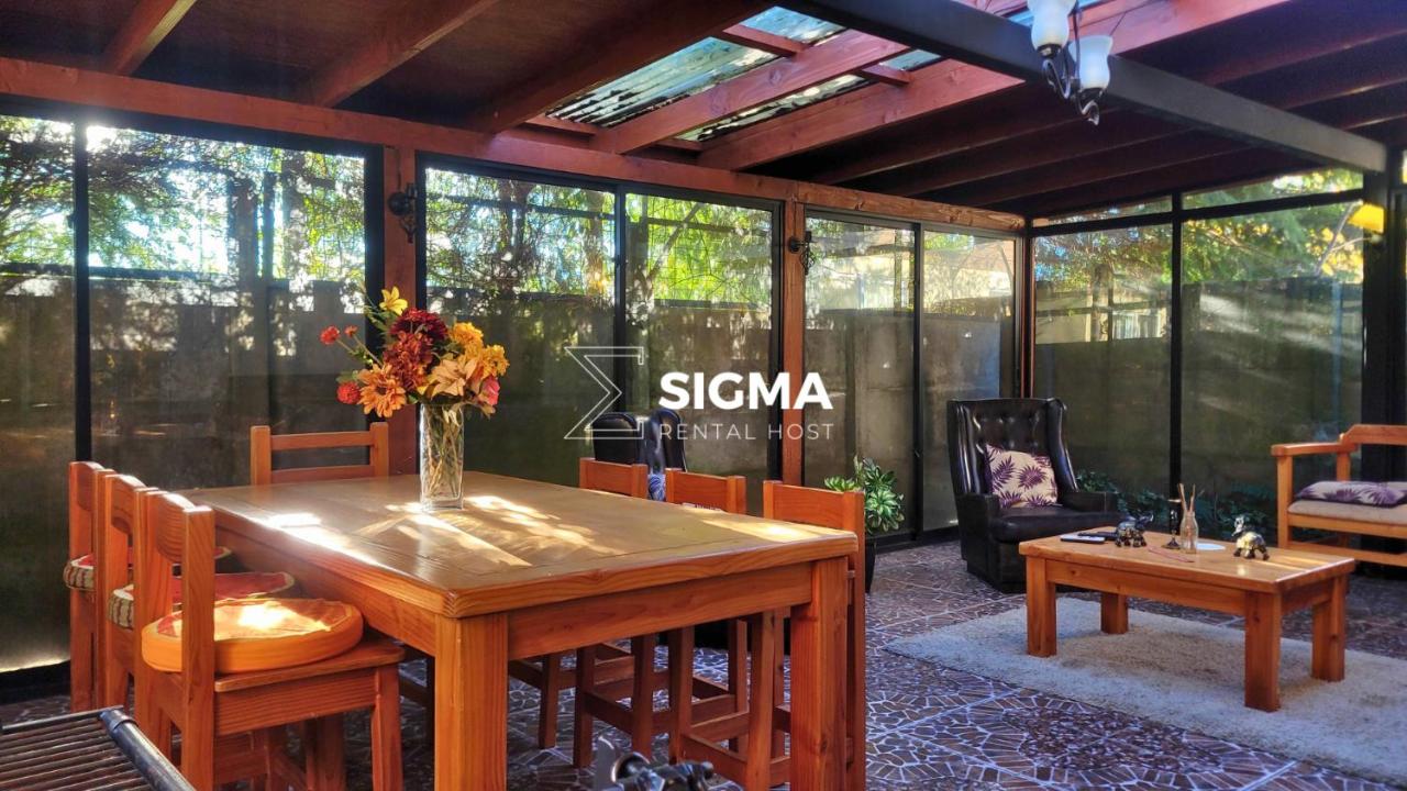 Casa con acogedora terraza