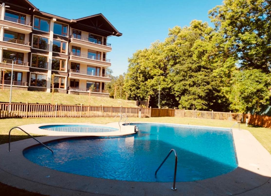 Departamento Pucon vista al Volc�n