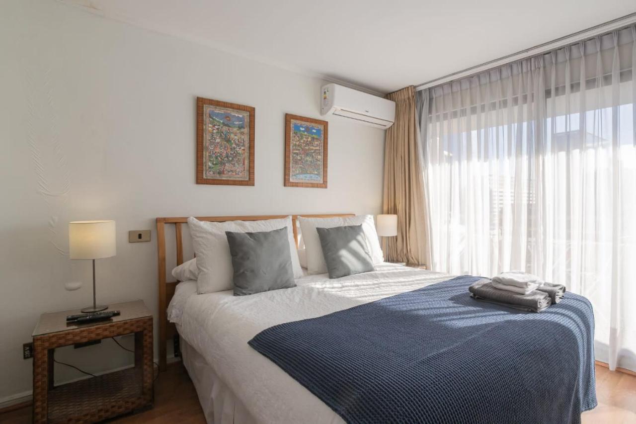 Modern and with view of the Costanera Center mall