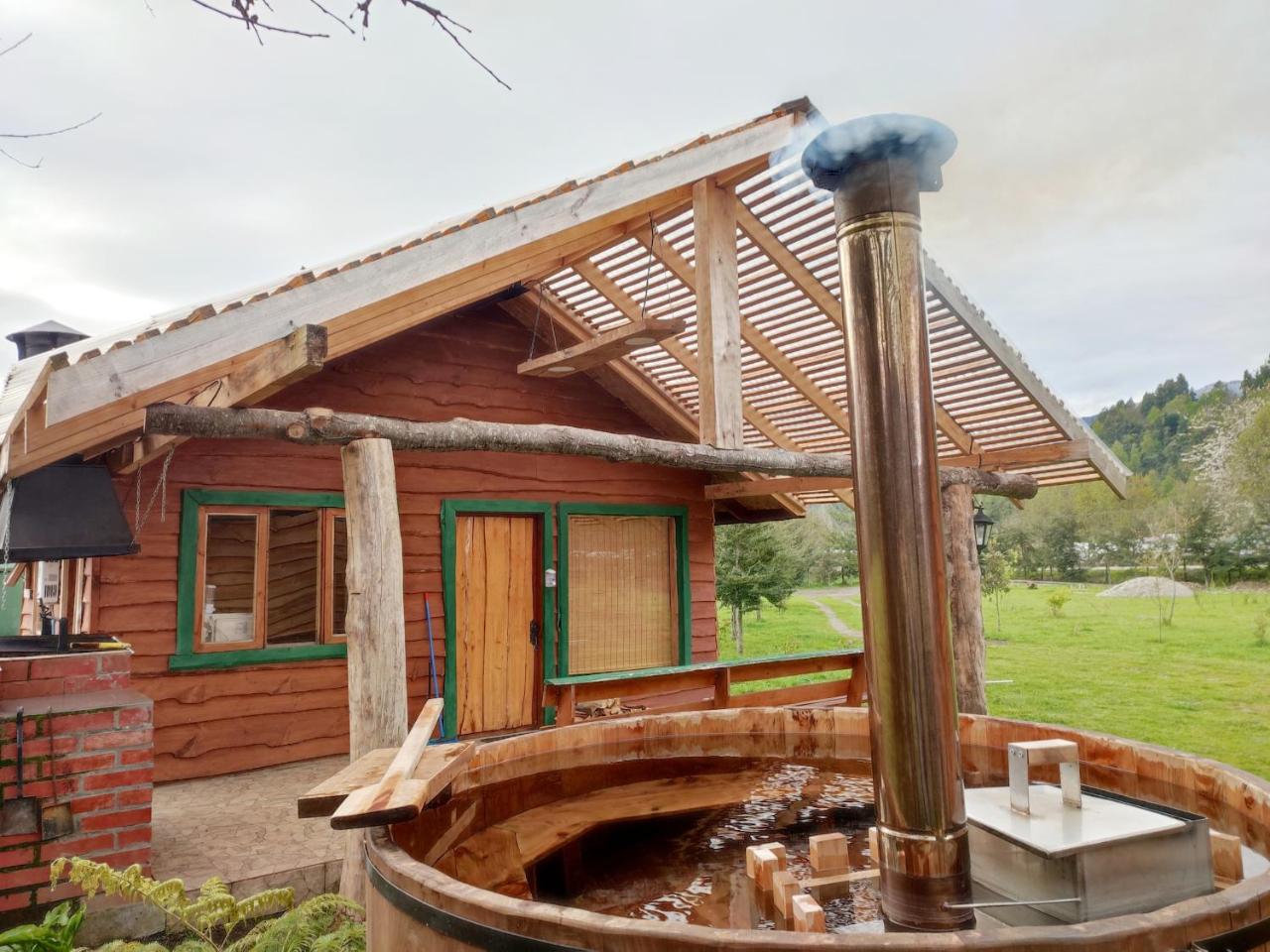 Caba�a con tinaja Los Coihues