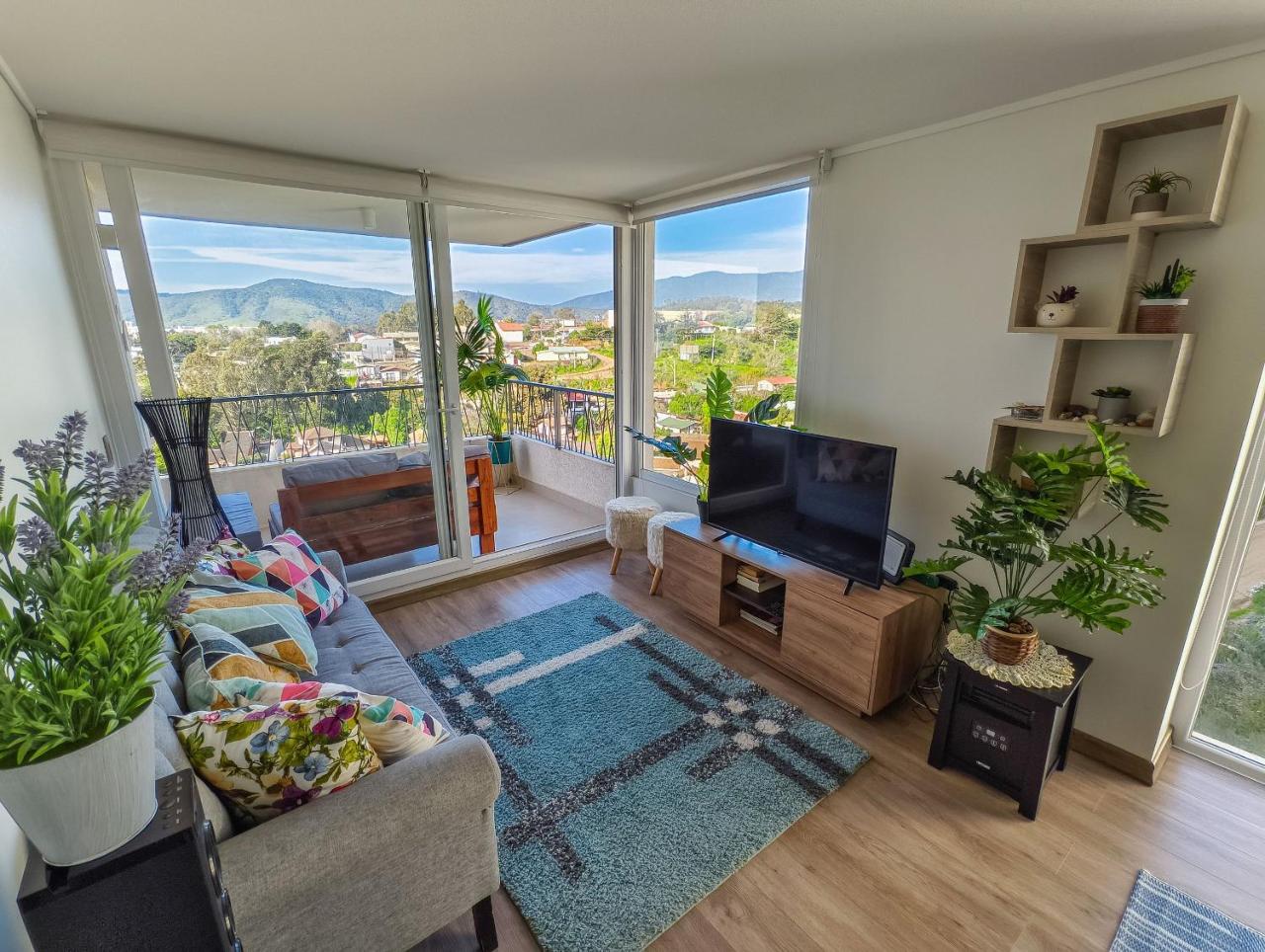 Depto con vista a la playa para 5 personas