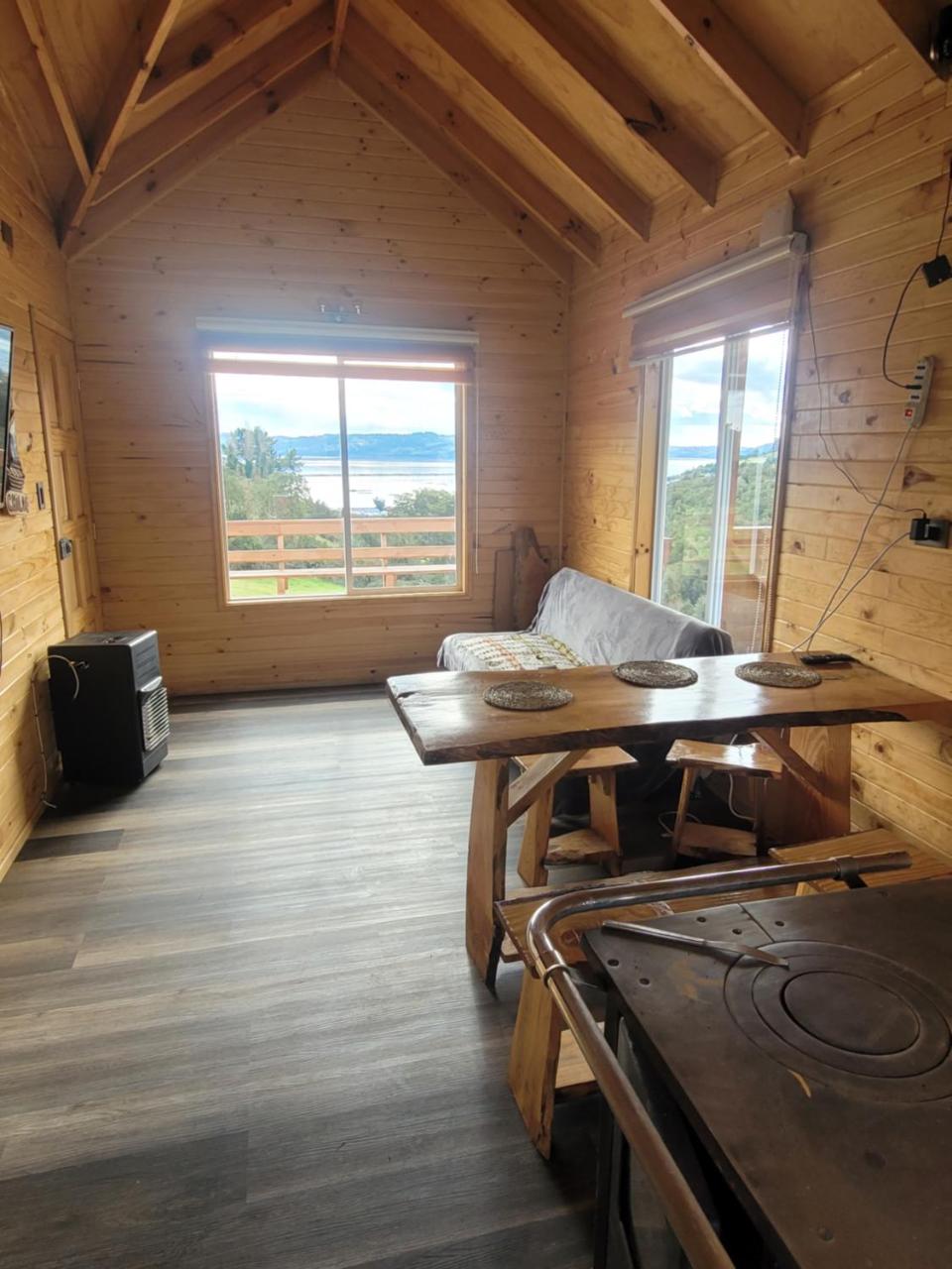 Caba�a vista hermoza aldachildo