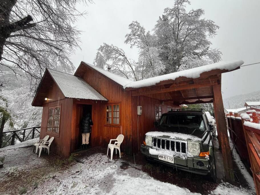 Caba�a camino a las Trancas