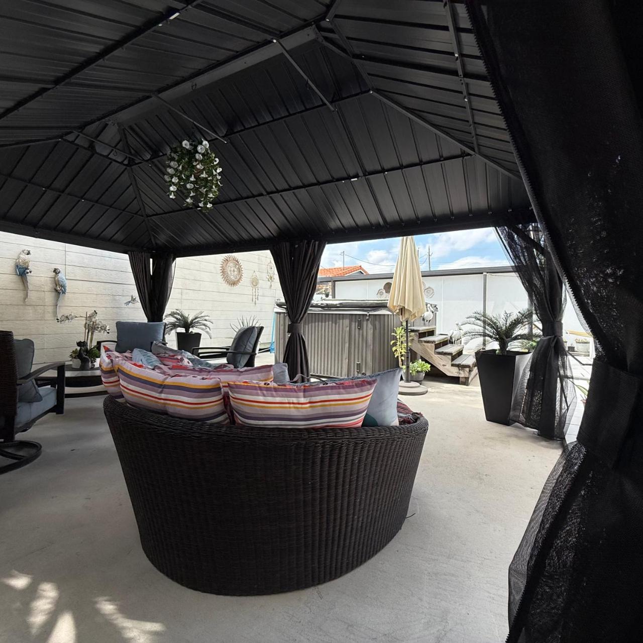 Image: Tiny place w private hot jacuzzi 7 min to Miami international airport