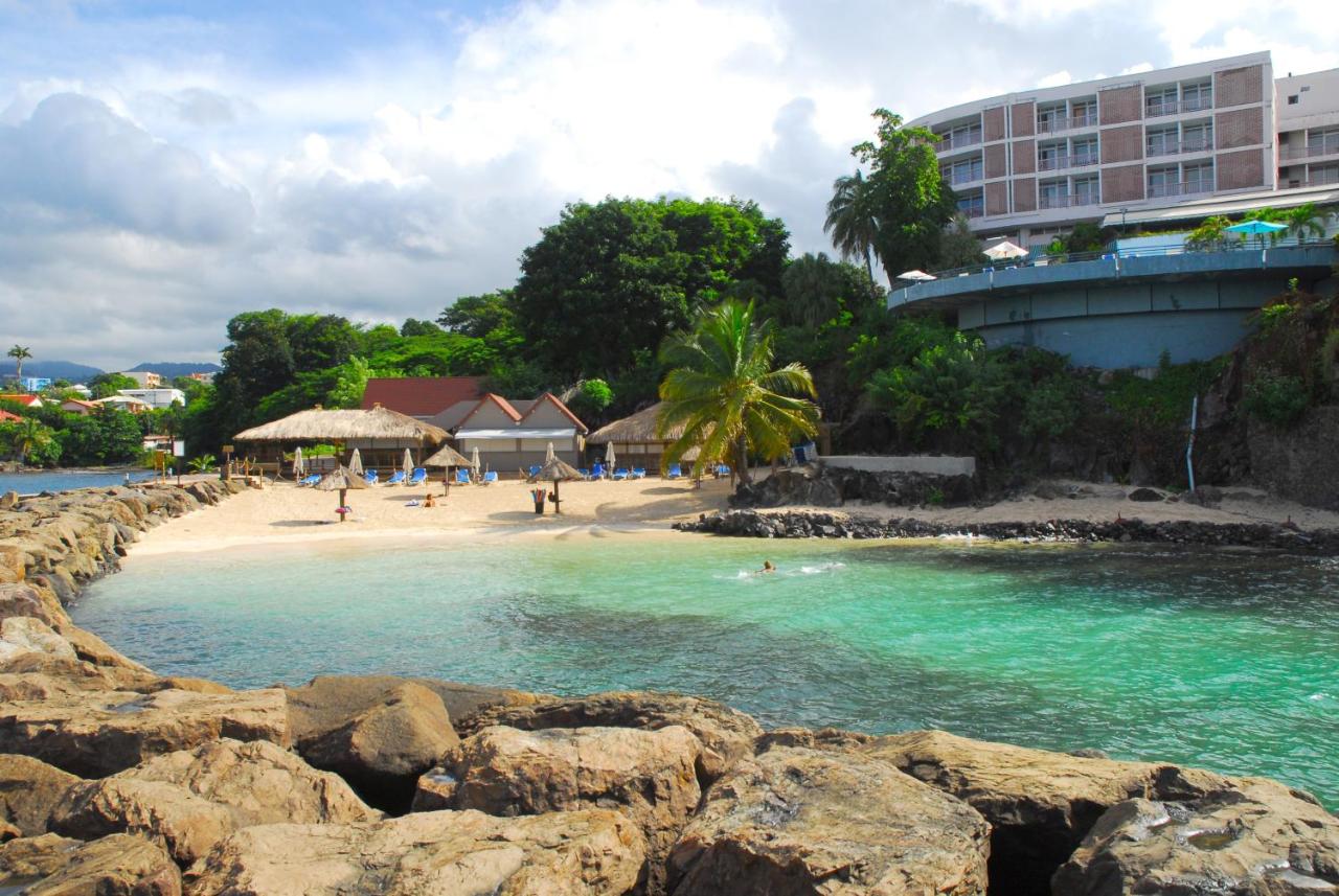 Beach: Hotel La Bateliere