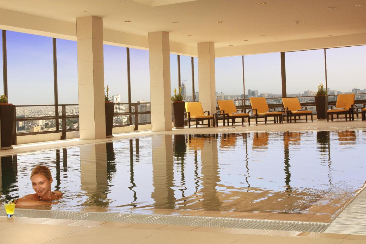Rooftop swimming pool: Regency Palace Amman