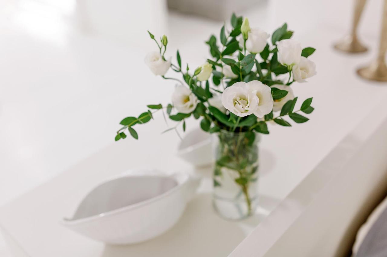 White Stylish Apartments photo