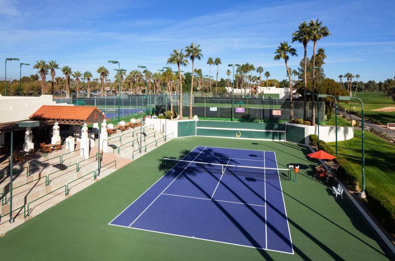 Tennis court: The Wigwam