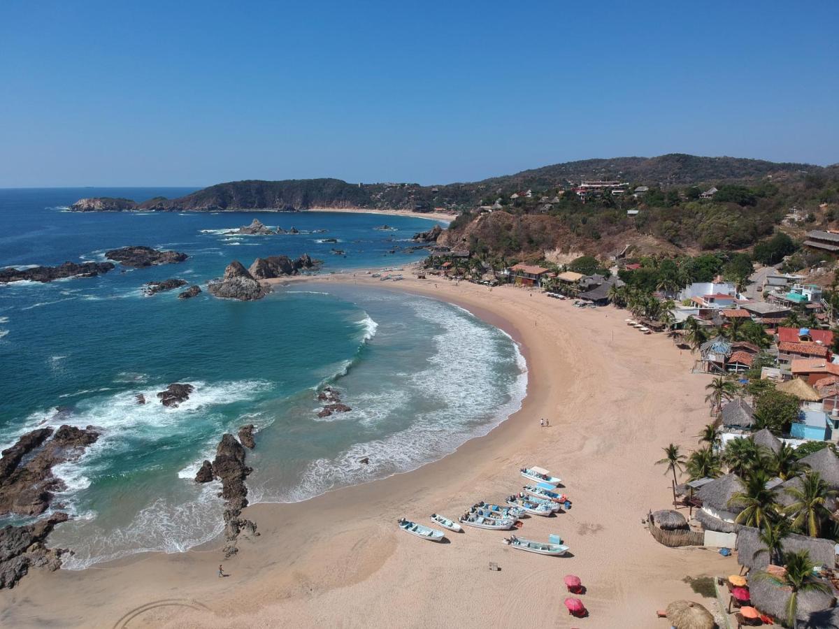Beach: Casa Corazón San Agustinillo