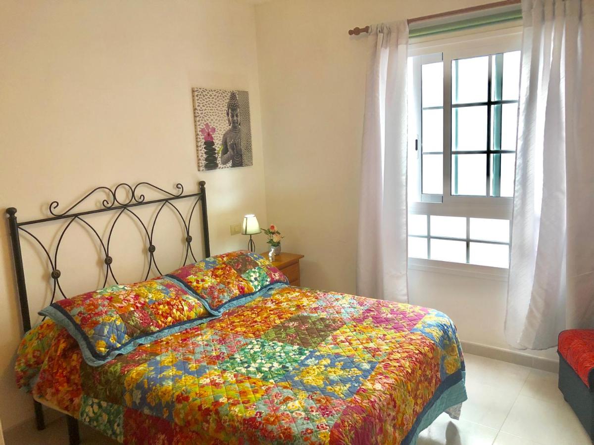 Cama o camas de una habitación en Apartamento Casco La Estrella, cerca de Garachico