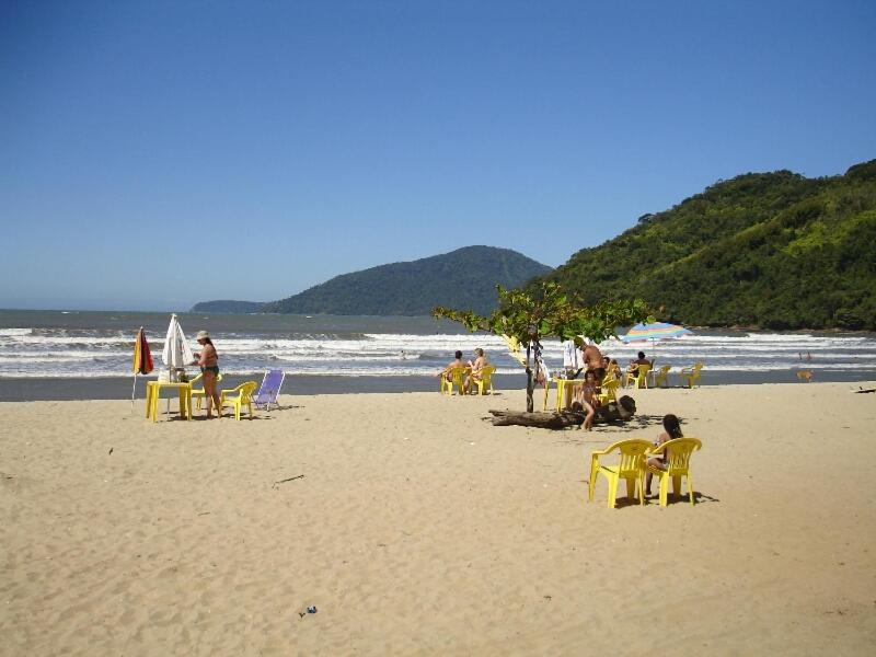 Hotel, plaża: Casa Perequê-Açu