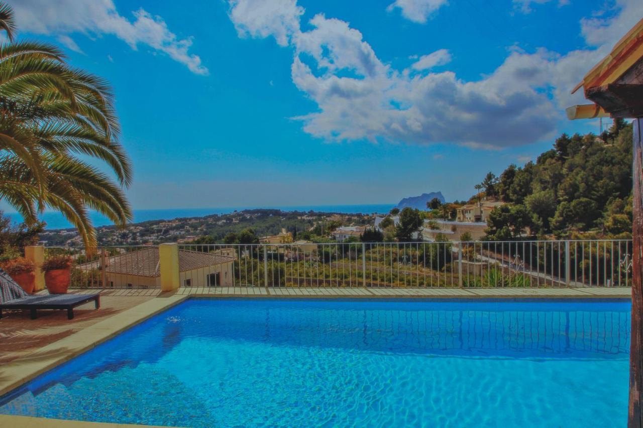 Alegria - sea view villa with private pool in Moraira ...