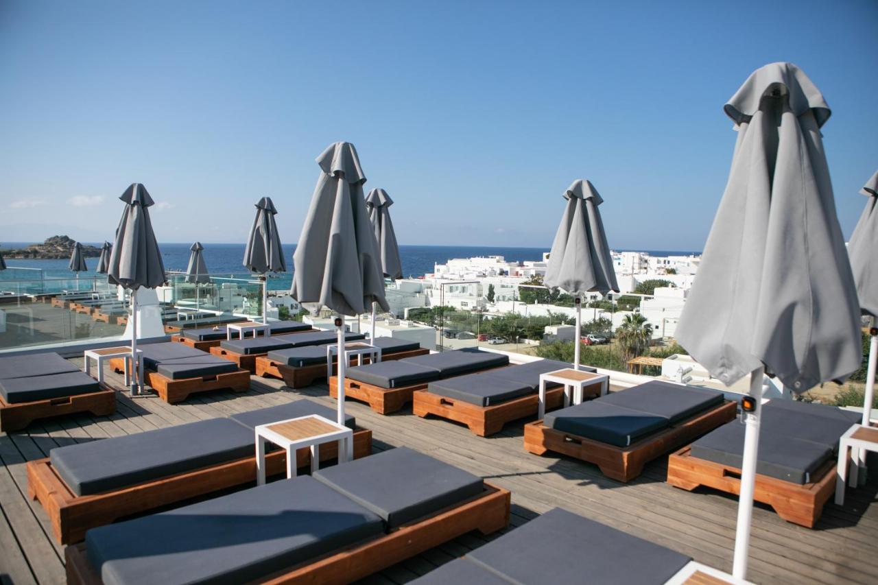 Rooftop swimming pool: The George Hotel Mykonos