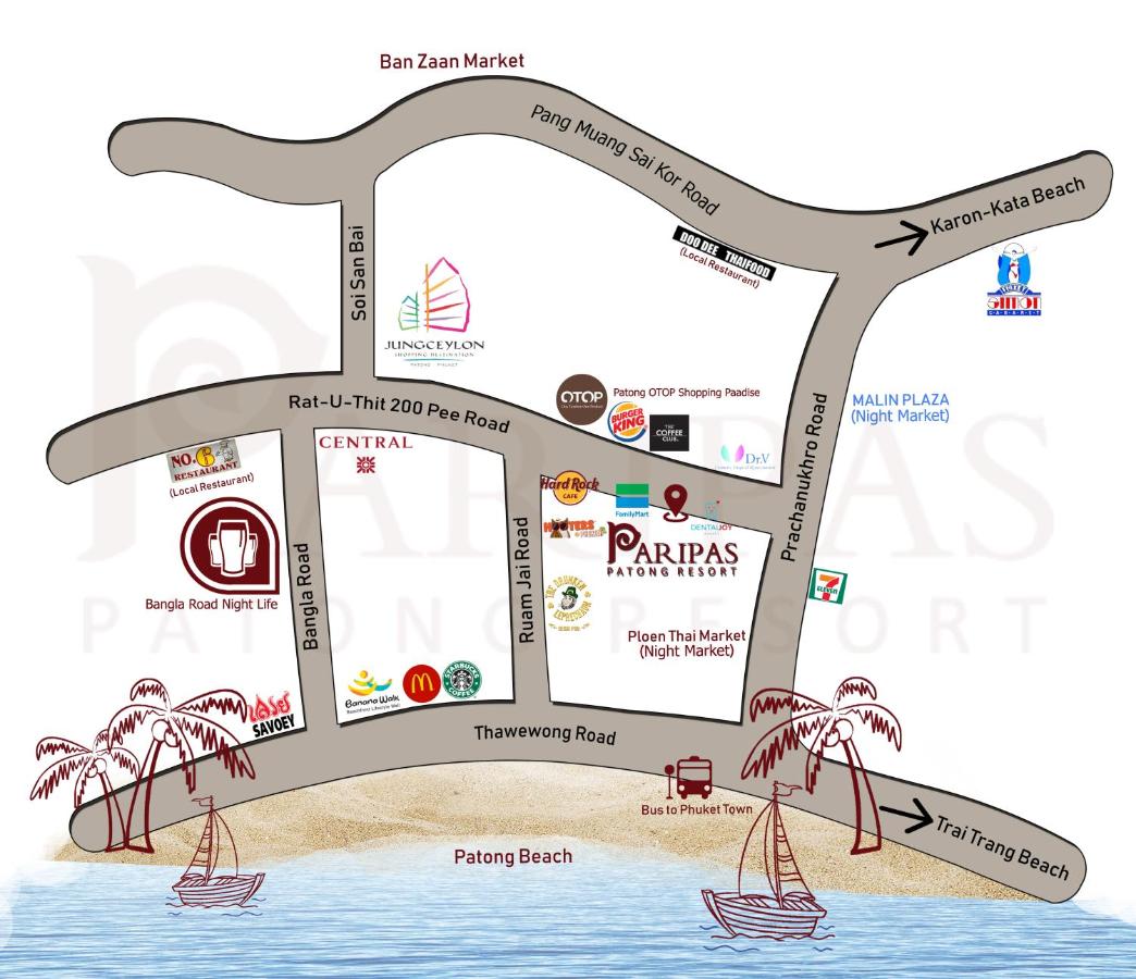 Paripas Patong Resort Sha Plus パトンビーチ 21年 最新料金