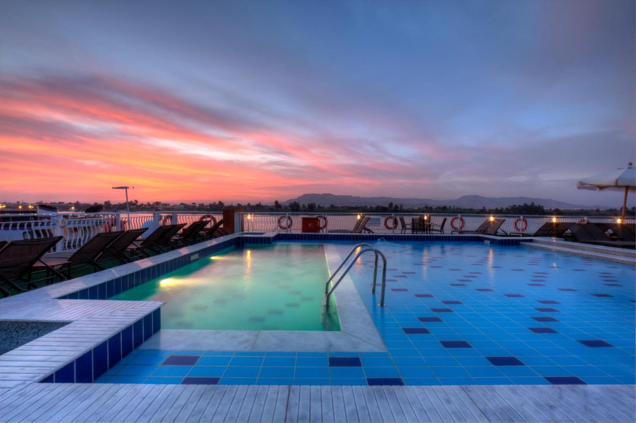 Rooftop swimming pool: Steigenberger Minerva Nile Cruise - Every Thursday from Luxor for 07 & 04 Nights - Every Monday From Aswan for 03 Nights