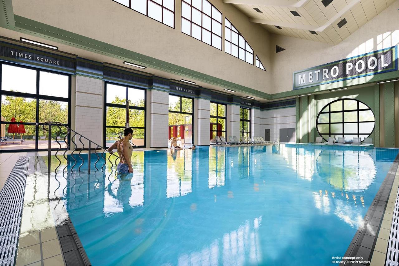 Heated swimming pool: Disney's Hotel New York® - The Art of Marvel