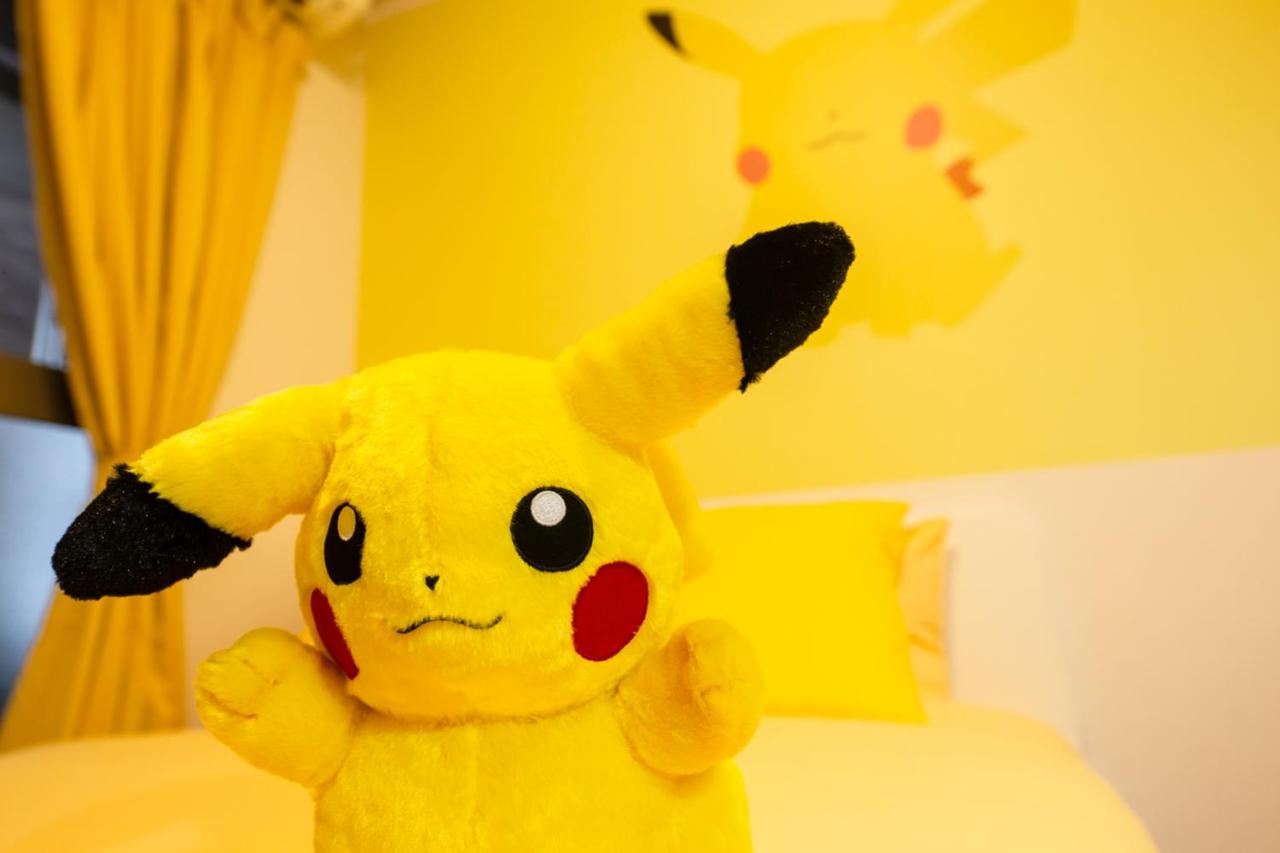 Apartment Pikachu Fan Art Den Den Anime Namba Osaka Pa02 Japan Booking Com